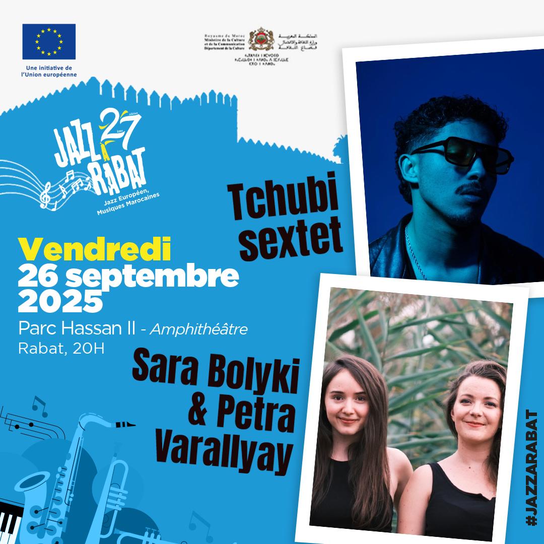 Le festival Jazz au Chellah se reinvente et devient Jazz a Rabat 🎷📍 Nouveau decor lamphit 3