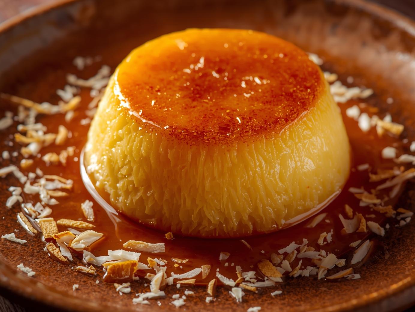 Le flan exotique a la coco Le flan exotique a la coco