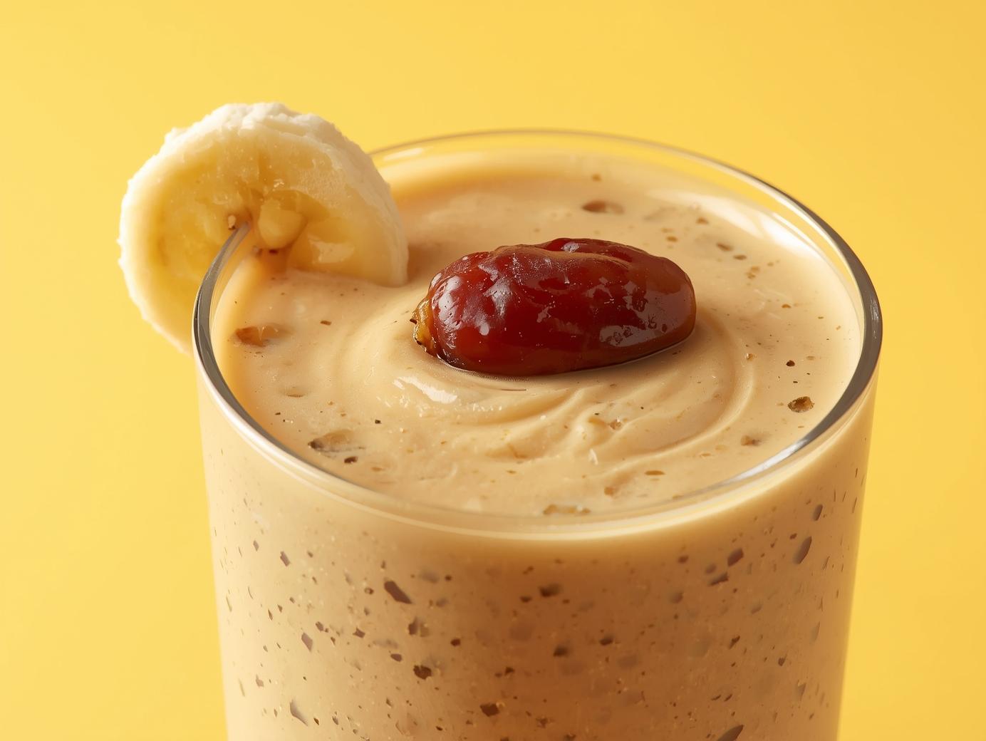 Le smoothie a la datte et la banane Le smoothie a la datte et la banane