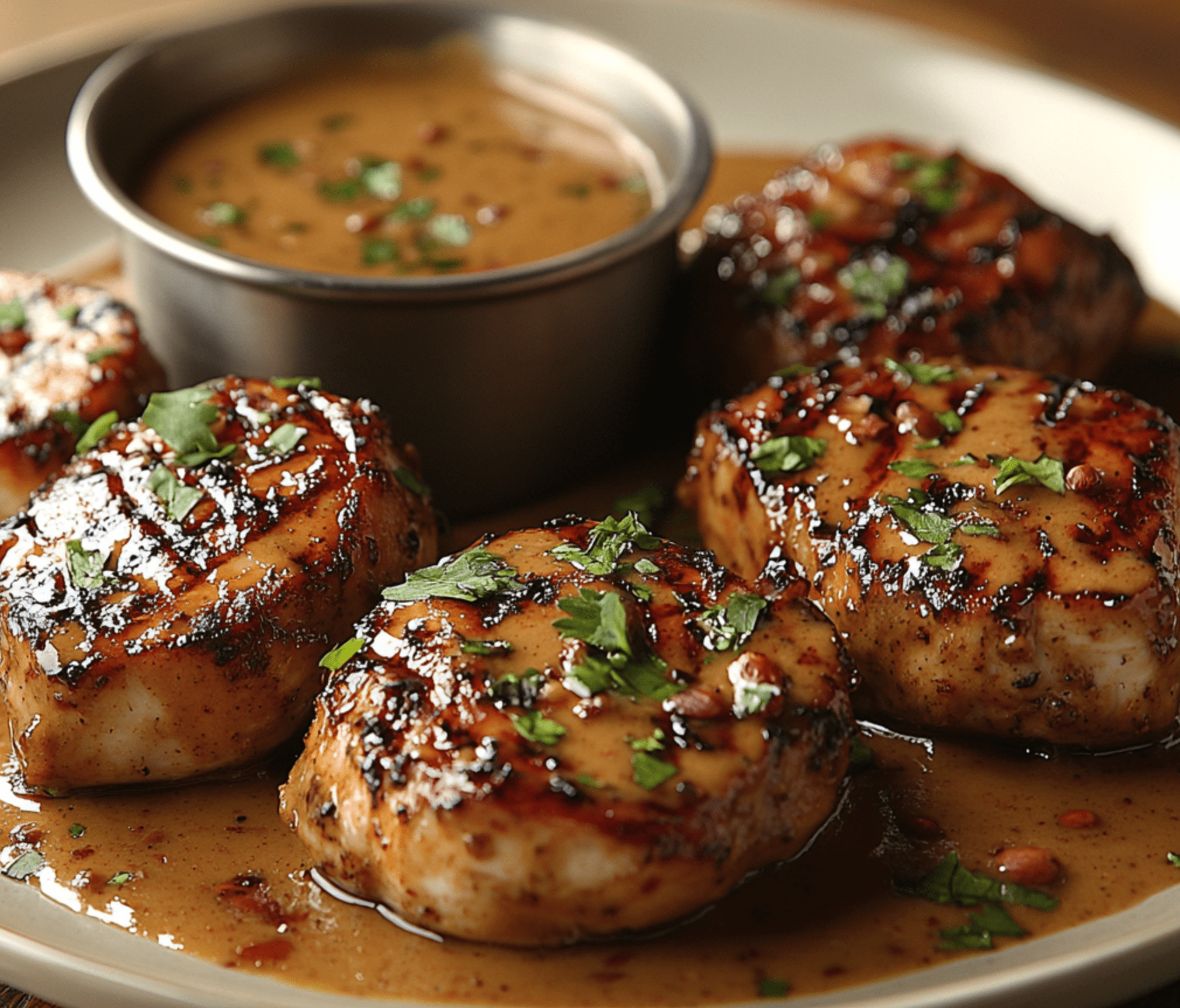 MARINADE AU BEURRE DE CACAHUETE ET LAIT DE COCO