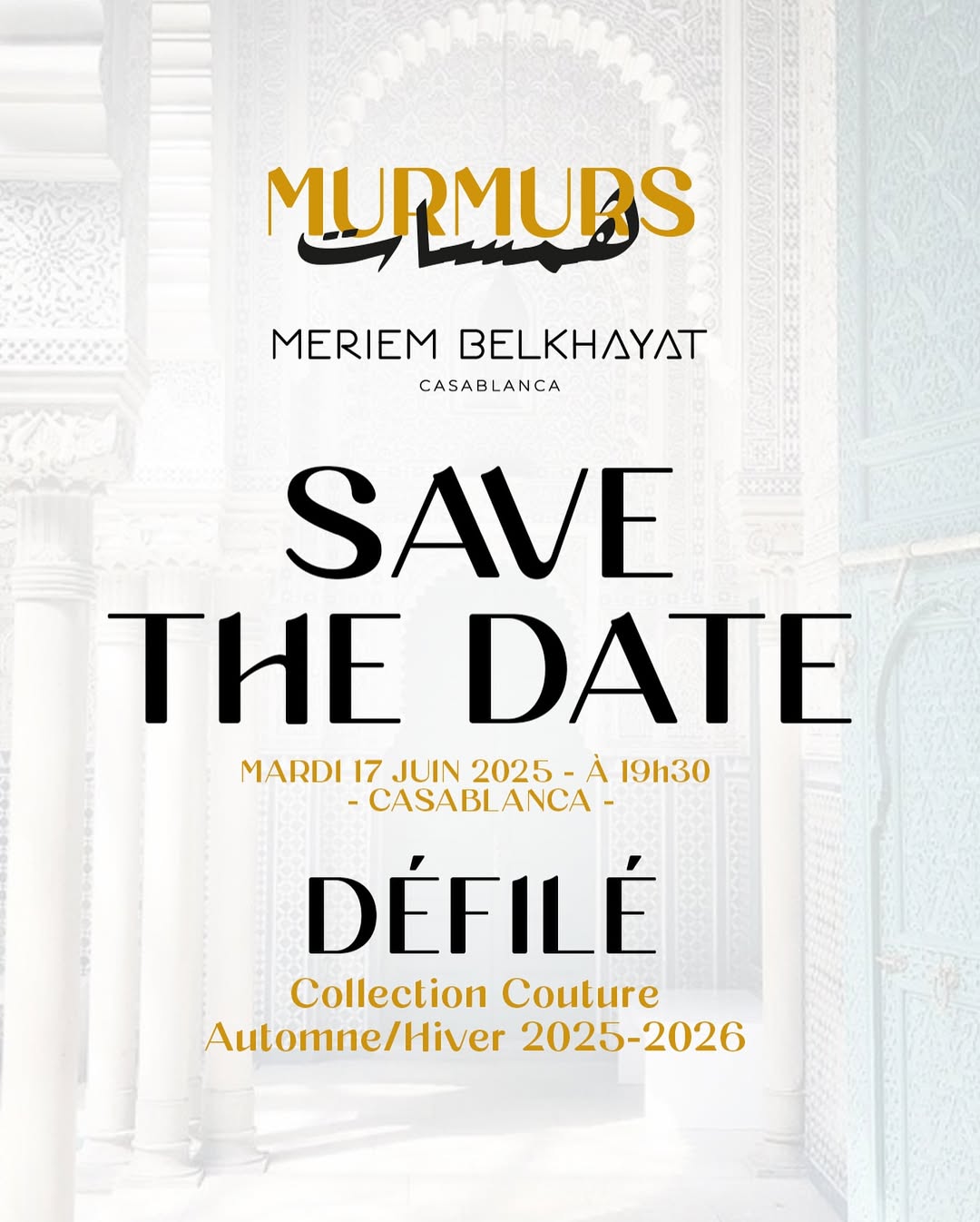 Murmure « Murmure » : la collection Automne-Hiver de Meriem Belkhayat qui célèbre 18 ans de création et d’élégance marocaine