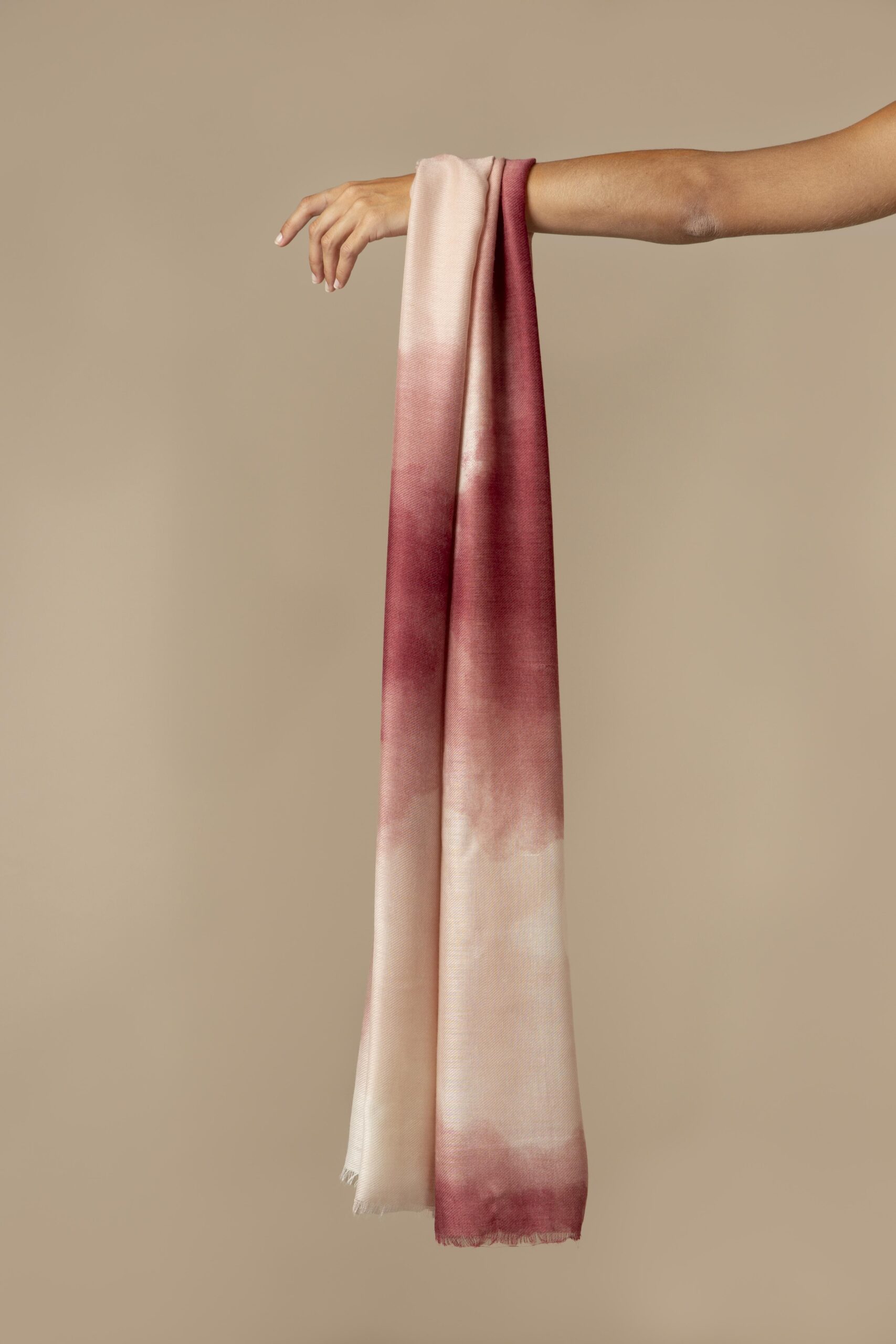 smooth textured handkerchief hanging scaled
